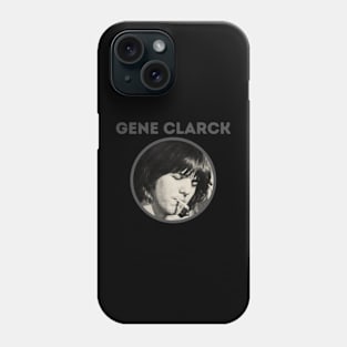 gene clark ll grey light Phone Case