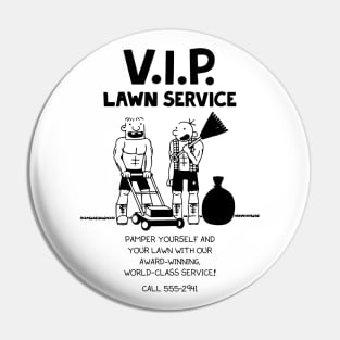 Wimpy Kid Lawn Service Pin