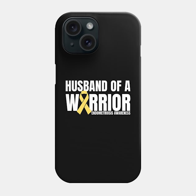 Husband of a Warrior Endometriosis Awareness Phone Case by Shopinno Shirts