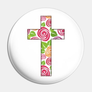 christian cross Pin