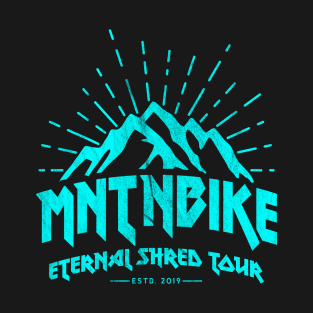 mountain bike mtb gift cycling cyclist heavy metal T-Shirt T-Shirt T-Shirt