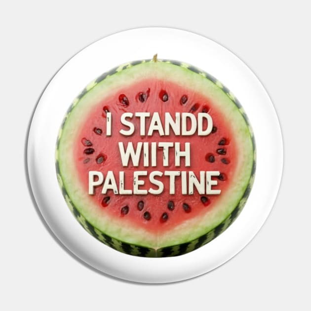 I stand with palestine Pin by Aldrvnd