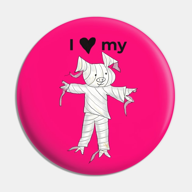 I love my Mummy! Pin by PiggingJapan