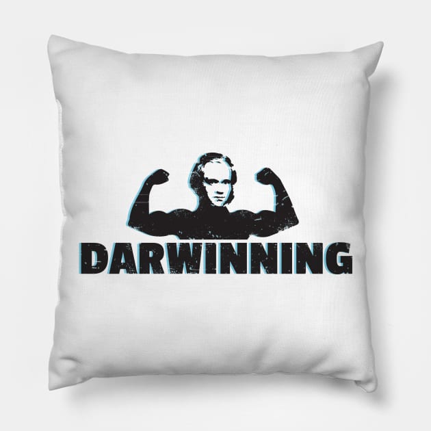 Darwinning Pillow by timaflitunov