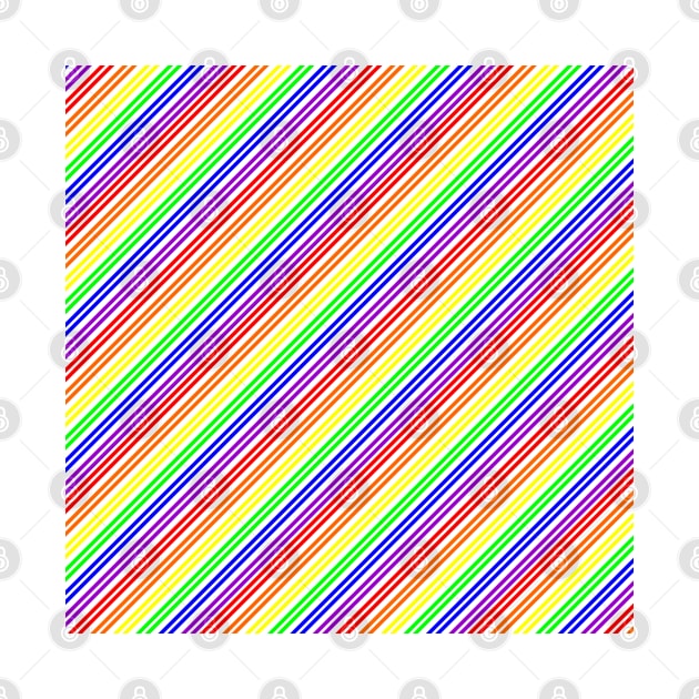 Pride Rainbow Pattern #1 by williamcuccio