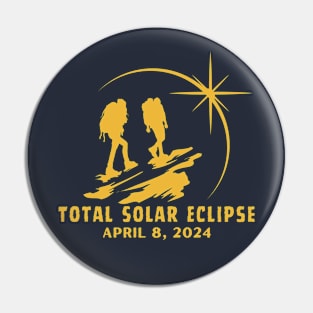 Total Solar Eclipse Hiking Pin