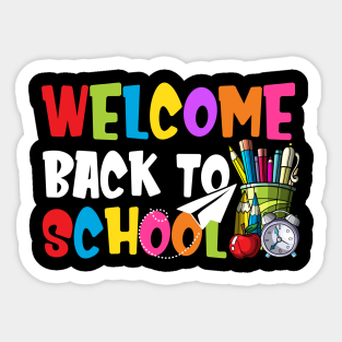 Welcome Back To School Stickers for Sale | TeePublic