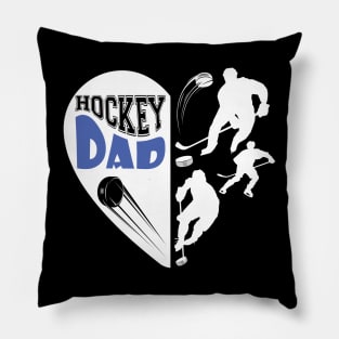 Hockey Dad Womens Love Playing Hockey Gift for hockey dad best hockey player Pillow