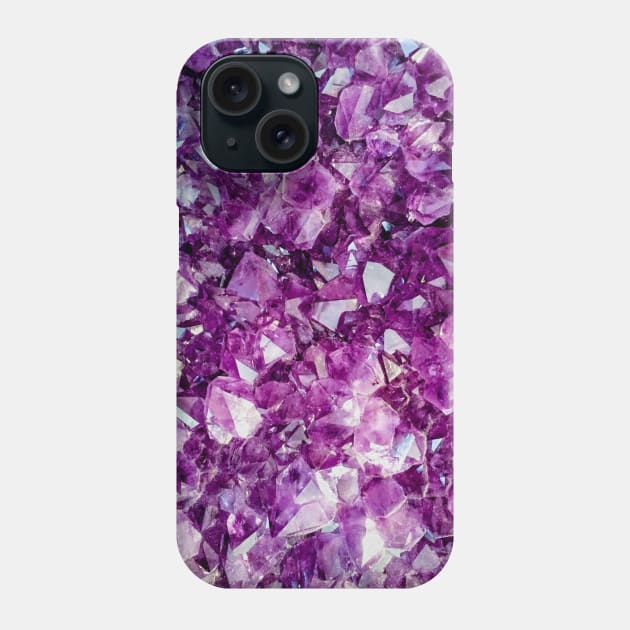 Amethyst Phone Case by Mikeal Beland