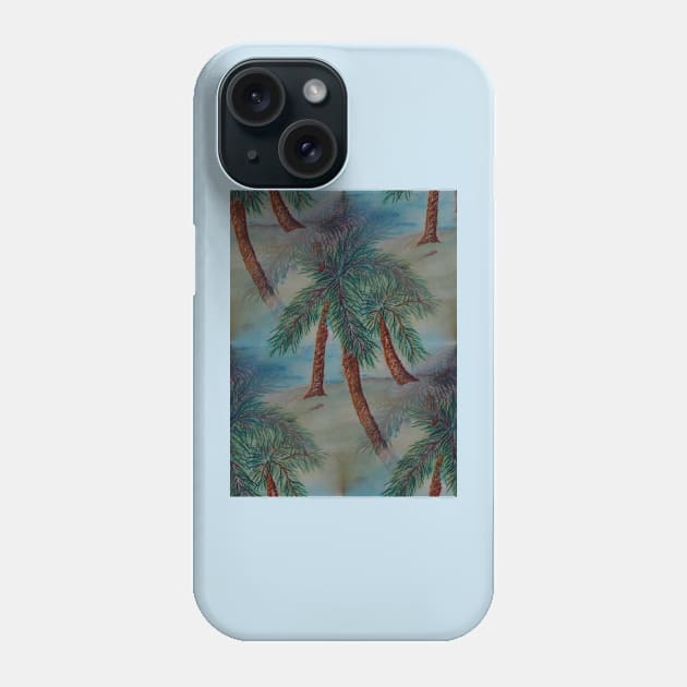 Palm Tree Paradise Phone Case by MJDiesl