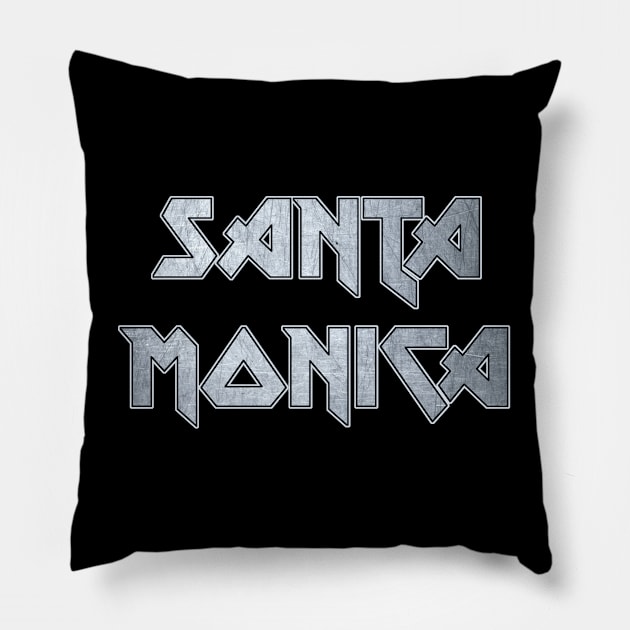 Santa Monica CA Pillow by KubikoBakhar