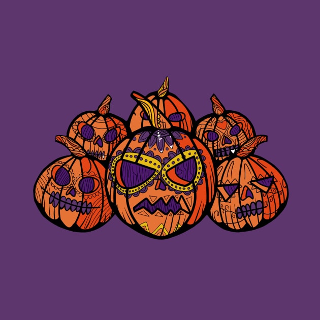 Halloween Pumpkins by ZOSHOUSE