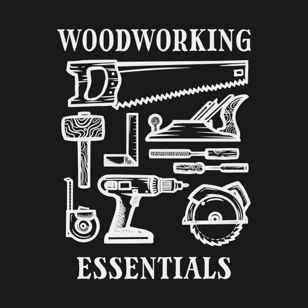 Woodworking Essentials - Carpenter's Basic Tools by Malinda