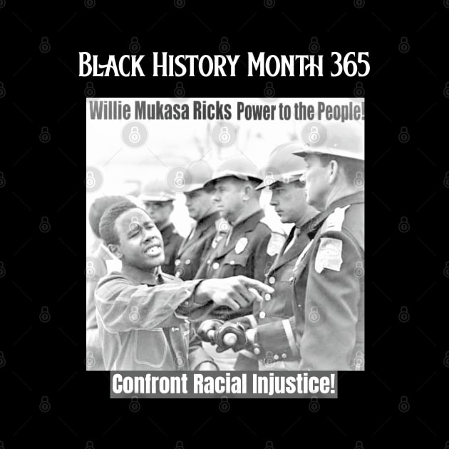 Willie Ricks Confronting Racial Injustice During Civil-Rights Movement by Black Expressions