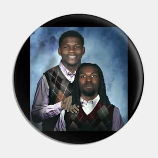 Anthony Edwards Minnesota And  Naz Reid Step Brothers Pin