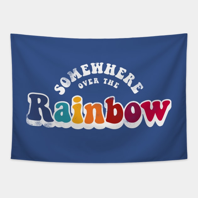 Somewhere Over the Rainbow - Colorful Tapestry by souloff