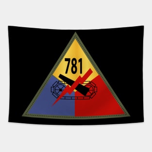 781st Tank Battalion SSI Tapestry