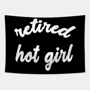 retired hot girl Tapestry