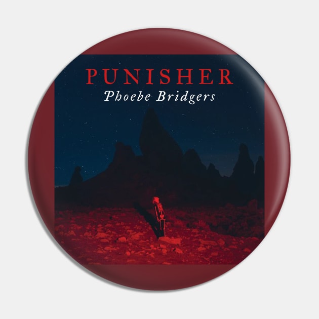Punisher Phoebe Bridgers Pin by jmcd