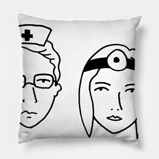 Doctors: Double Sided Pillow