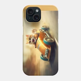 Kitty Motor Race Phone Case