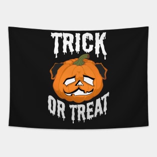 Trick or Treat Pug Tapestry