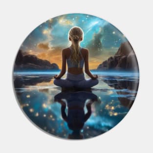 yoga in the nature Pin