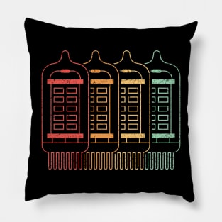 Analog Vacuum Tube Audio Engineer Pillow