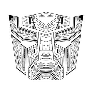 Autobot Tech - Black and White T-Shirt