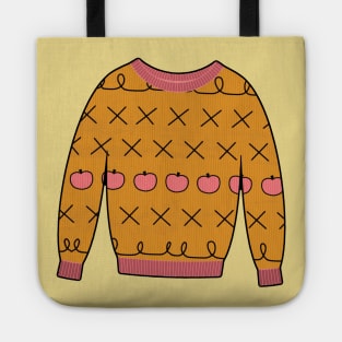 Horsin' Around Apples Sweater Tote