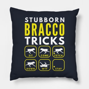 Stubborn Bracco Tricks - Dog Training Pillow