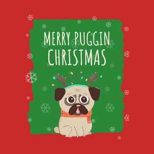 Pug Christmas T-Shirt