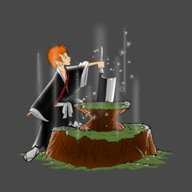 Zangetsu In The Stone T-Shirt thumbnail
