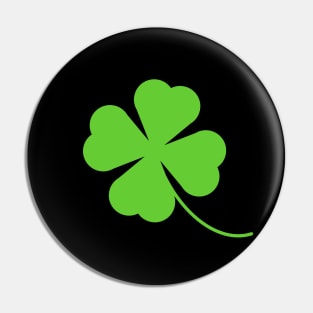 Lucky Four Leaf Clover Shamrock Pin