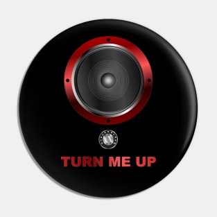 Turn Me Up - Bass Woofer + Volume Knob - Red Pin