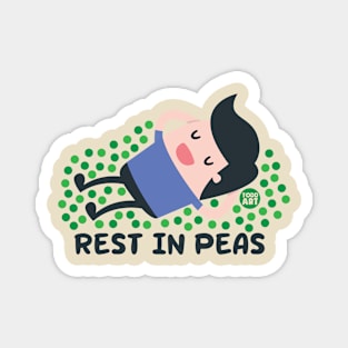 rest in peas Magnet