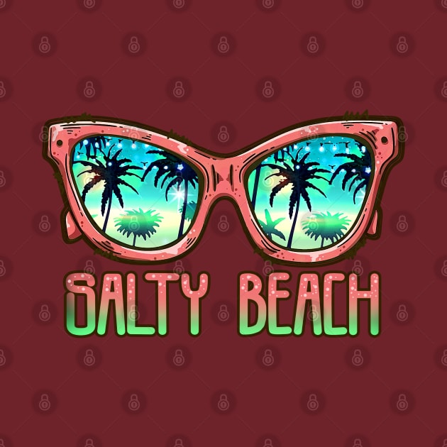 Salty Beach Glasses by O2Graphic