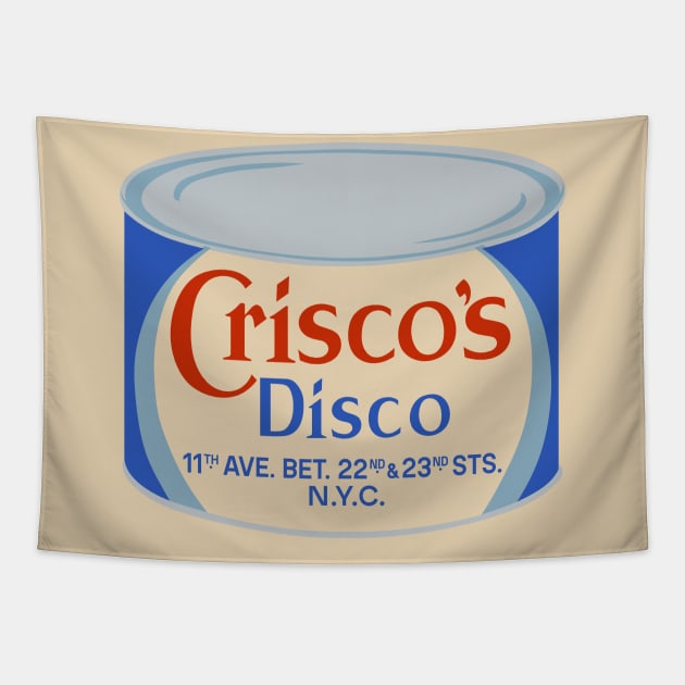 Crisco Disco Vintage NYC Retro Gay Tapestry by WearingPride