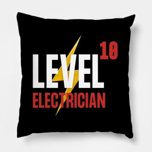 Level 10 Electrician Pillow