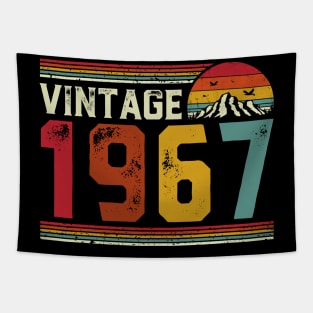 Vintage 1967 Birthday Gift Retro Style Tapestry