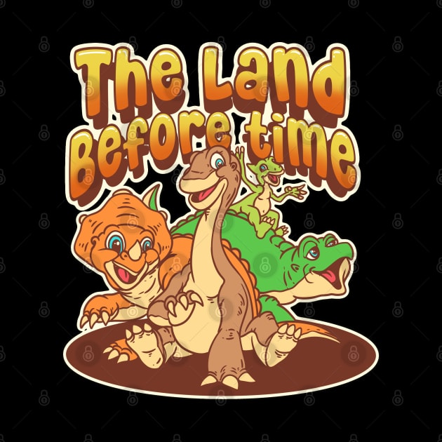 Vintage The Land Beforetime by littlepdraws