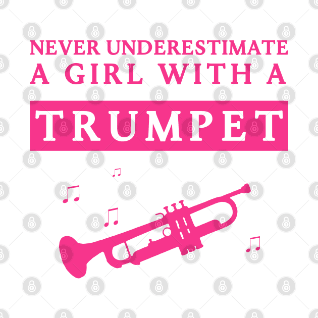 Underestimated Trumpet Girl by DePit DeSign