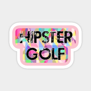 Hipster Golf Magnet