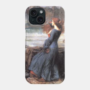 Miranda - The Tempest by John William Waterhouse Phone Case