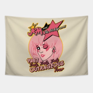 Jem Outrageous Tour Tapestry