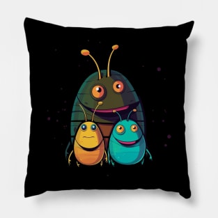 Cockroach Fathers Day Pillow