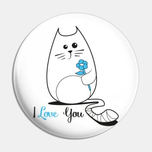 I love you Snoes Pin