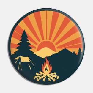 campfire Pin