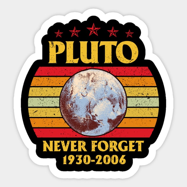Vintage Never Forget Pluto Funny Space Graphic T-Shirt Vintage Never Forget Pluto Funny Space Graphic T-Shirt