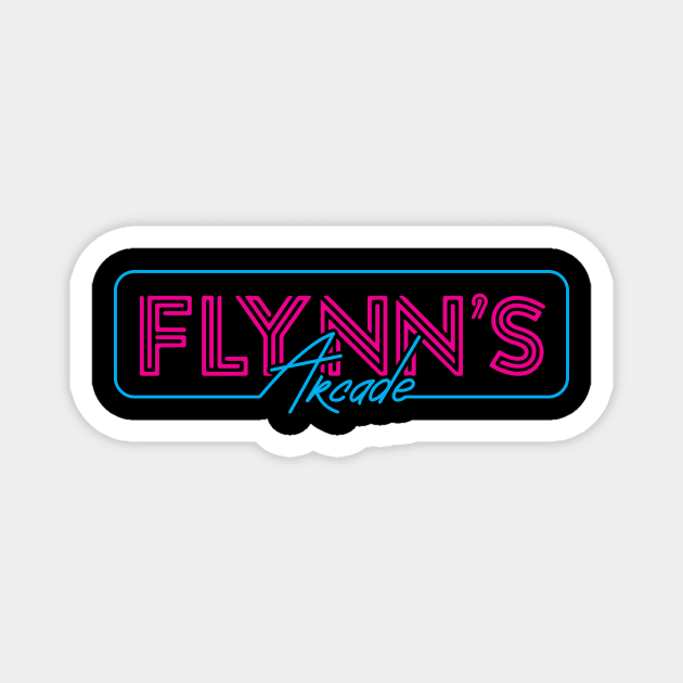 Flynn's Arcade Magnet by Pufahl